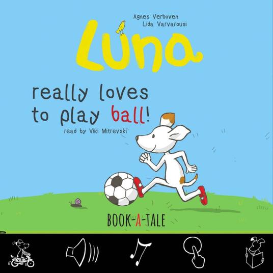 ePUB3: Luna really loves to play ball!