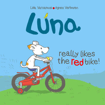 book: Luna really likes the red bike